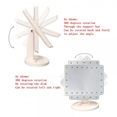 Portable 360 Degree Rotation Touch Induction