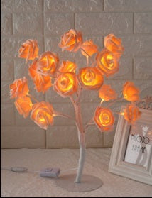 LED Tree Lamp Rose Small Tree Lamp