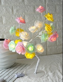 LED Tree Lamp Rose Small Tree Lamp